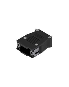 SnapLock Haube • 9-pol. • Kunststoff schwarz