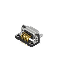 D-SUB Standard • 9-pos. • Plug • Solder pin angled .370" • Quality class 3