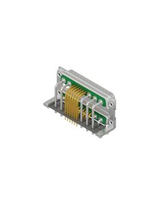 D-SUB Combination Dual Port • Dual Port Stift oben / Stift unten • Lötpin gewinkelt