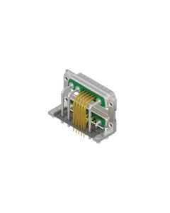 D-SUB Combination Dual Port • 13W3/13W3 • Dual port socket upper / Plug bottom • Solder pin angled