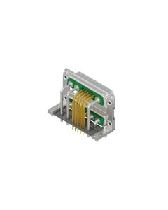D-SUB Combination Dual Port • 13W3/13W3 • Dual Port Stift oben / Stift unten • Lötpin gewinkelt