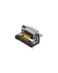 D-SUB Standard • 9-pos. • Plug • Solder pin angled .370" • Quality class 3