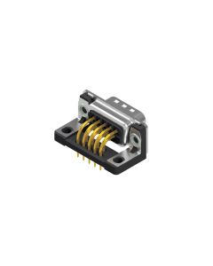 D-SUB Standard • 9-pos. • Plug • Solder pin angled .370" • Quality class 3