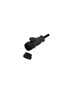 Isobus EJ plug with landing plate round • Single ended • 9-pos.