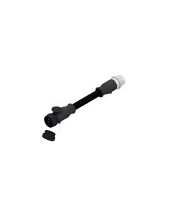 Patch cord with corrugated tube • 9-pos. • 6 m • 2 x 6mm² + 2 x 2.5mm² + 4 x 0.5mm²