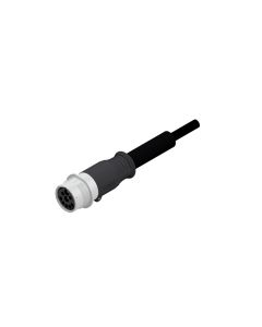 Isobus HD male connector • Single ended with corrugated tube • 9-pos. • 5 m • 2 x 6mm² + 2 x 2.5mm² + 4 x 0.5mm²