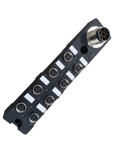 Verteilerbox passiv • 8 x M8 • M8 • M16