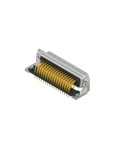 D-SUB Standard • 50-pos. • Plug • Solder pin angled .370" • Quality class 3
