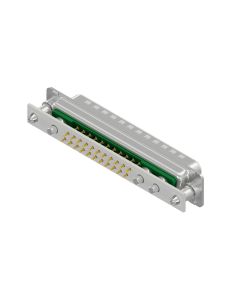 D-SUB Combination Standard • 25W3  [○ • ○○] • Plug • Solder pin straight • 50 Ohm • Crimp / crimp angled