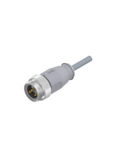 Stecker axial • Anschlussleitung • 7/8 • 2-pol.+PE • 2 m • 0,75 mm² • PVC • Ungeschirmt