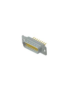 D-SUB Standard • 15-pos. • Plug • Solder pin straight • Quality class 3