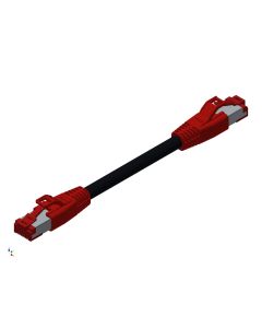 Bussysteme • 8-pol. • 1 m • Verbindungsleitung • RJ45 • 4x2xAWG26/7 • TPU UL, halogenfrei • Geschirmt