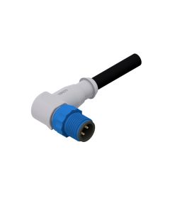 Male connector angled • single ended • M12x1 • 4- pos. • 2 m • 0,75 mm²