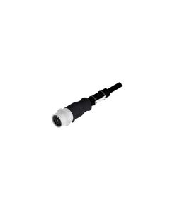 Isobus HD Stiftstecker • Anschlussleitung mit Wellrohr • 9-pol. • 10 m • 2 x 10 mm² + 2 x 2,5 mm² + 4 x 0,5 mm²