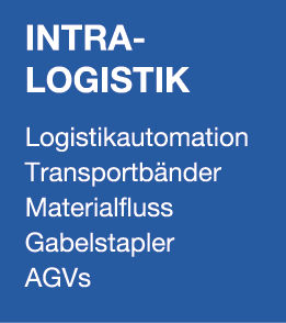 Intra Logistik Logistikautomation Transportb nder Materialfluss Gabelstapler AGVs 