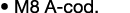 • M8 A cod.