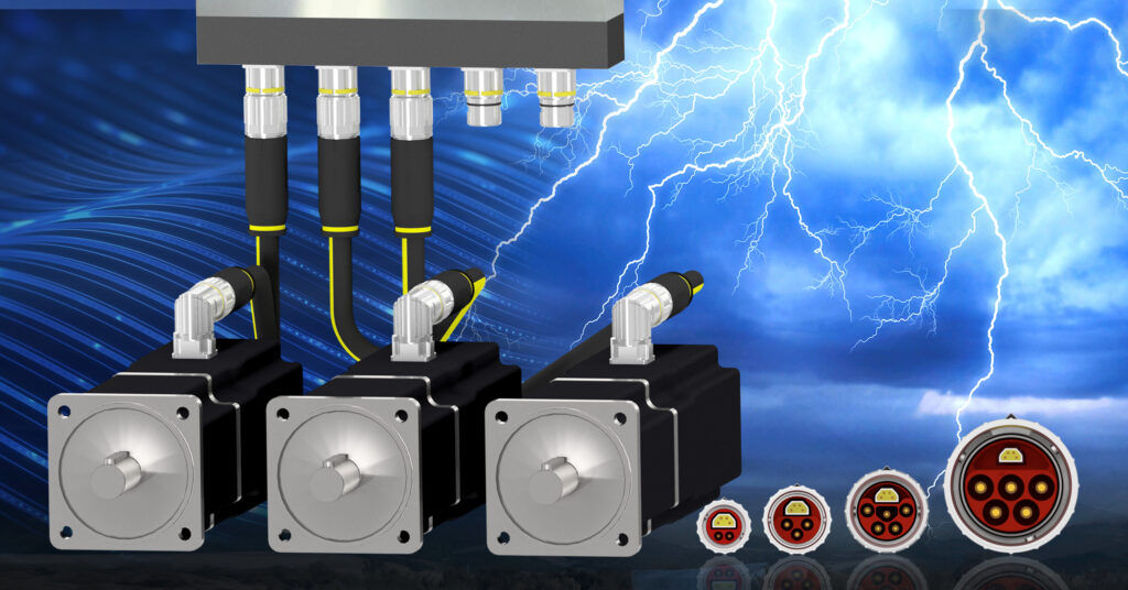 Hybrid Steckverbinder für Servomotoren