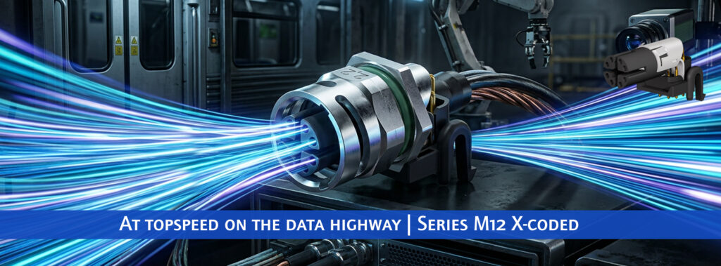 CONEC Connector series M12 X-coded